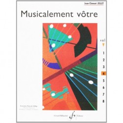 Jean-Clément Jollet - Musicalement Votre Volume 4 - Solfege - Recueil