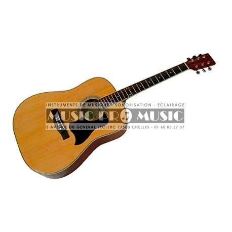 Westwood F-640N - Guitare folk naturel