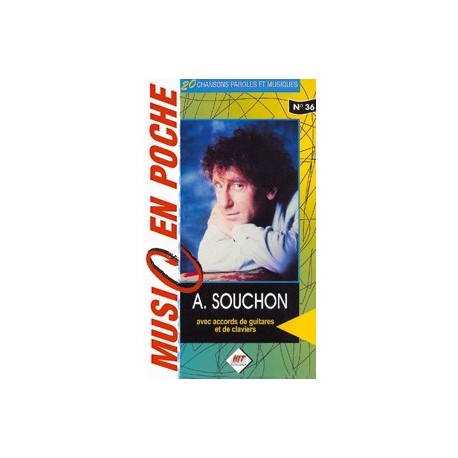 Alain Souchon - Music en Poche Alain Souchon - Melodyline, Guitar and Piano - Recueil