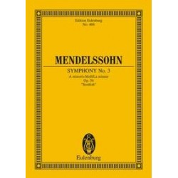 Felix Mendelssohn Bartholdy - Symphony No.3 In A Minor Op.56 'Scottish' - Orchestra - Conducteur de poche