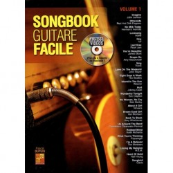 Songbook Guitare Facile (Volume 1) - Piano - Recueil + CD