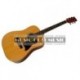 Westwood F-640N - Guitare folk naturel