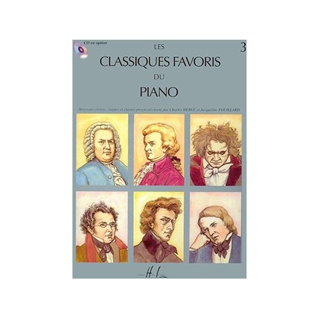 Les Classiques favoris Vol.3 - Piano - Recueil