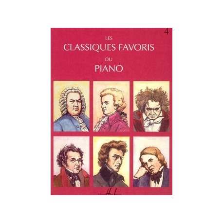 Classiques Favoris 4 - Piano - Recueil