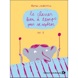 Thomas Vandevenne - Le clavier bien à temps pour se repérer - Volume 2 - Percussion - Recueil