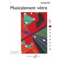 Jean-Clément Jollet - Musicalement Votre Volume 1 - Solfege - Recueil
