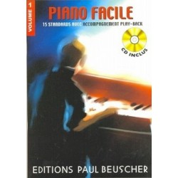 Piano facile Vol.1 - Piano - Recueil + CD
