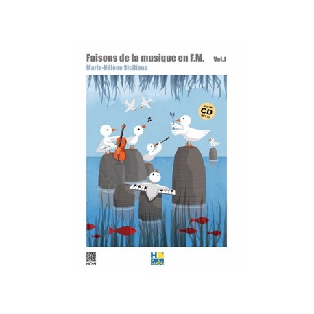 Marie-Hélène Siciliano - Faisons de la musique en FM Vol.1 - Theory - Recueil + CD
