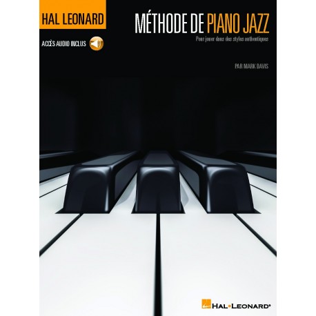 Méthode de piano jazz - Piano - Recueil + Enregistrement(s) en ligne