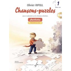 Olivier Ripoll - Chansons Puzzles Volume 1 - Solfege - Recueil + CD