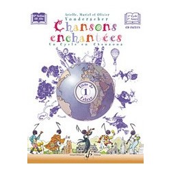 Arielle Vonderscher - Chansons Enchantées - Volume 1 - Livre de l'élève - Theory - Recueil + CD
