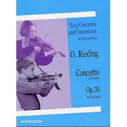 Oscar Rieding - Concertino in B minor Op. 35 - Violon et Piano - Recueil