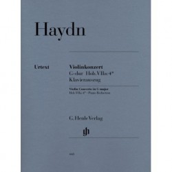 Franz Joseph Haydn - Violin Concerto In G - Violon et Piano - Recueil