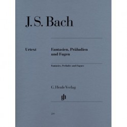 Johann Sebastian Bach - Fantasien, Praludien Und Fugen - Piano - Recueil