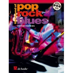 Michiel Merkies - The Sound of Pop, Rock & Blues Vol. 1 - Saxophone Alto - Recueil + CD