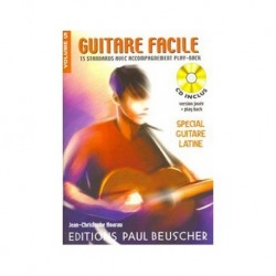 Jean-Christophe Hoarau - Guitare facile Vol.5 spécial latin - Guitare - Recueil + CD