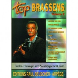 Georges Brassens - Top Brassens Vol.2 - Piano, Chant et Guitare - Recueil