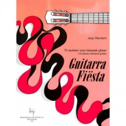 Joep Wanders - Guitarra Fiesta (10 Pieces) (Grade 4) - Guitare - Recueil