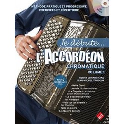 Henry Lemarchand/Jean-Michel Trotoux - Je Debute l'Accordeon - Accordéon - Recueil + CD