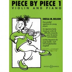 Sheila Mary Nelson - Piece By Piece 1 - Violon et Piano - Recueil