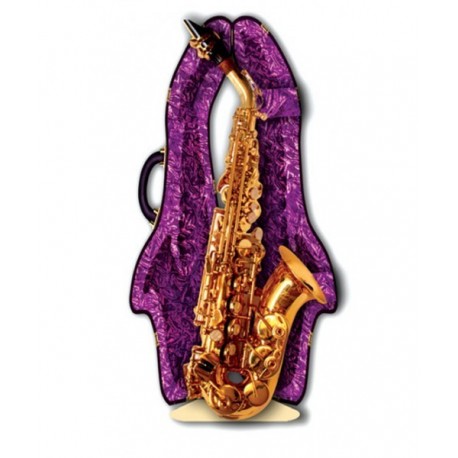 3D Card Saxophone - Carte de remerciements