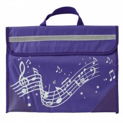 Musicwear - Wavy Stave Music Bag - Purple - Sac