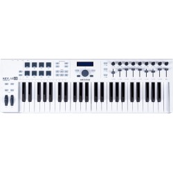 Arturia ESSENTIAL-49 - ARTURIA ESSENTIAL-49 - Clavier Maitre blanc 49 touches