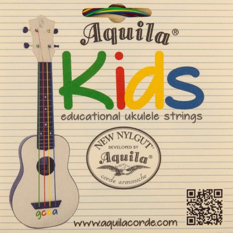 Aquila 160U - cordes colorées ukulele enfant