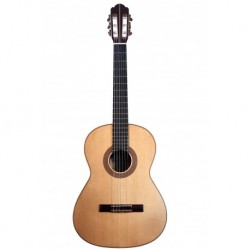 Lâg OC70-HIT - Guitare classique 4/4 table epicea massif avec accordeur  intégré