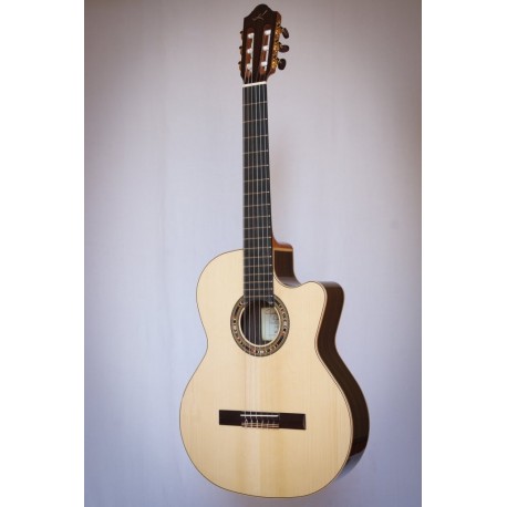 Kremona F65CW-SB-LH - Guitare electro classique 4/4 Gaucher serie Performer table épicéa massif européen