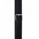 Lava Music LA-0050 - Courroie de guitare cuir synthétique noir IDEAL STRAP PRO