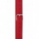 Lava Music LA-0046 - Courroie de guitare cuir synthétique rouge IDEAL STRAP