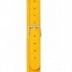 Lava Music LA-0048 - Courroie de guitare cuir synthétique jaune IDEAL STRAP