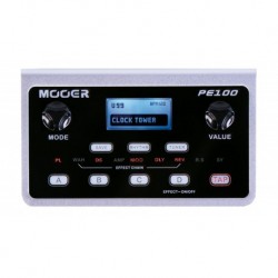 Mooer PE100 - Pédalier multi-effets compact pour guitare électrique