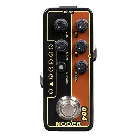 Mooer DAYTRIPPER - Pédale préampli numérique type 60's UK combo 30W pour guitare électrique