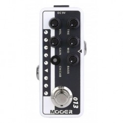 Mooer MATCHBOX - Pédale préampli numérique type American Classic combo 30W pour guitare électrique