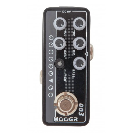 Mooer POWERZONE - Pédale préampli numérique type Metal pour guitare électrique