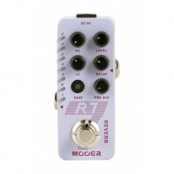 Mooer R7REVERB - Pédale de réverbs numériques personnalisables pour guitare électrique