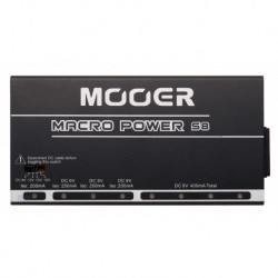 Mooer MACROPOWERS8 - Alimentation pour pédales d’effets 8 sorties