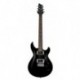 Cort M500TBKS - Guitare électrique corps acajou double cut noir satiné