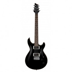 Cort M500TBKS - Guitare électrique corps acajou double cut noir satiné