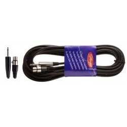 Stagg HPC-10XJ/1.5 - Cable haut-parleur 10 mètres XLR vers Jack 6.35 2x1.5mm