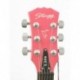 Stagg L250-PK - Guitare électrique rose type "Les Paul"