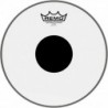 Remo CS-0310-10 - Peau CS Transparente 10" + rond noir pour Tom/ Caisse claire