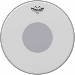 Remo CS-0114-10 - Peau CS sablée 14" + rond noir en-dessous pour Caisse claire