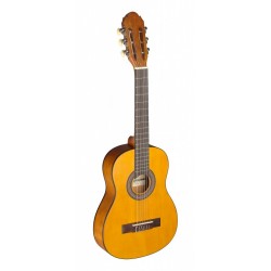 Stagg C405 M NAT - Guitare classique 1/4 de couleur naturelle avec table en tilleul