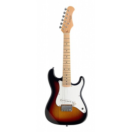 Stagg J200-SB - Guitare électrique Junior "S" Sunburst