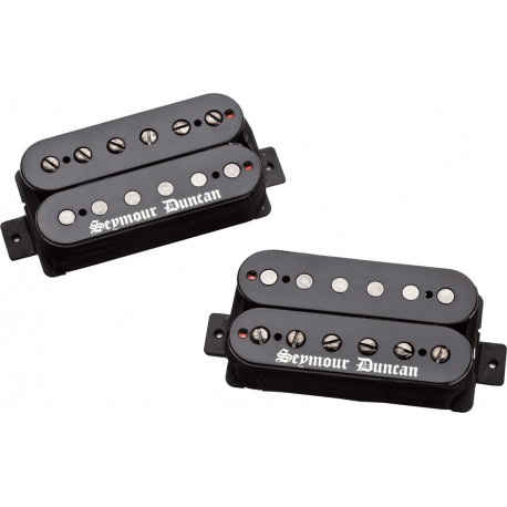 Seymour Duncan SH-BWSET - Kit de 2 micros Humbuckers pour guitare electrique Blackwinter noir