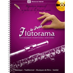 D. Etiévant - Le Petit Flûtorama - Flûte Traversière - Recueil + CD