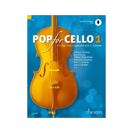 Michael Zlanabitnig - Pop For Cello Band 1 - 1-2 Cellos - Recueil + Enregistrement(s) en ligne